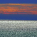 Horizontal sunset
